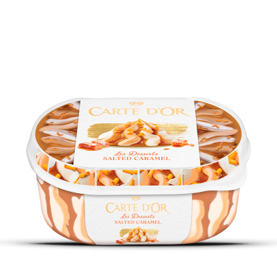 Ice Cream Carte D'Or Salted Caramel 900ml