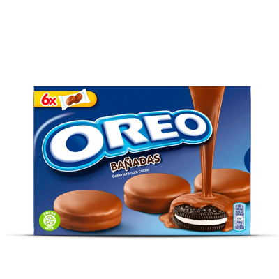 Cookie Oreo Cobertas Chocolate Leite 246g