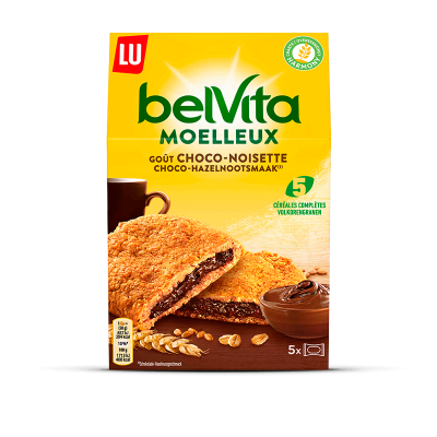 Belvita Stuffed Chocolate and Hazelnuts 253g