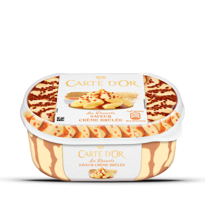 Ice Cream Carte D'Or Art Crème Brûlée 900ml